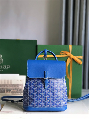 Go*ard alpin mini backpack Go*ardine canvas & chevroches calfskin