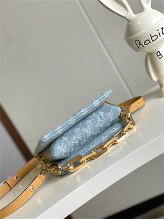 L.V Coussin BB Bag Monogram Sky Blue Denim M11401