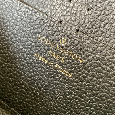 LV  Clémence Wallet Monogram Empreinte Leather Navy M69415