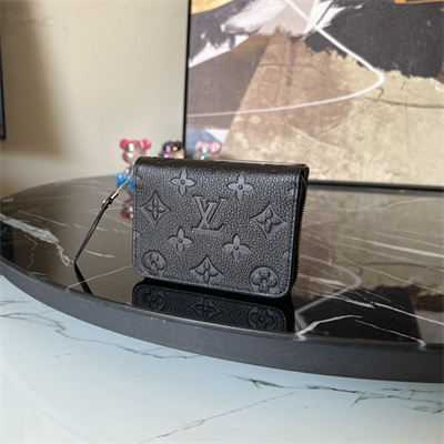 LV Zippy Coin Purse Monogram Empreinte Black M60574