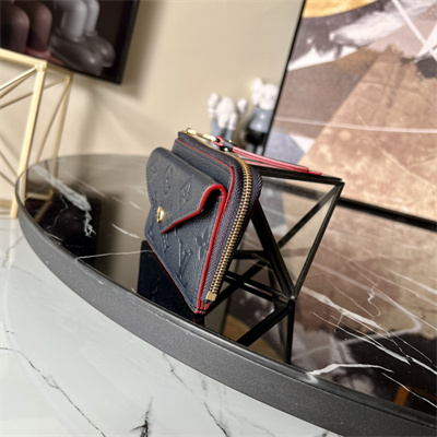LV Card Holder Recto Verso Monogram Empreinte Navy M69420
