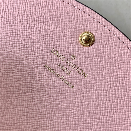 L.V Rosalie Coin Purse Damier Ebene Canvas Inside Pink N64423