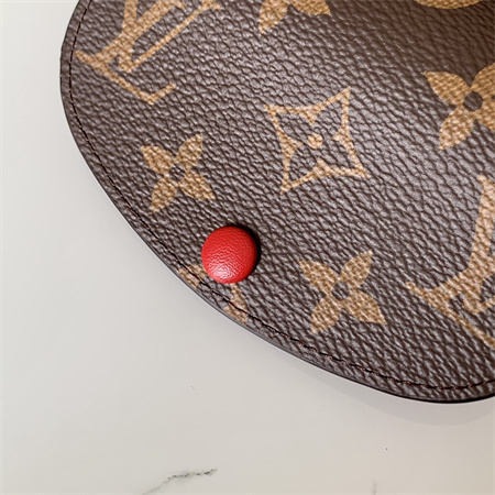 L.V Rosalie Coin Purse Monogram Canvas Inside  Red M41939