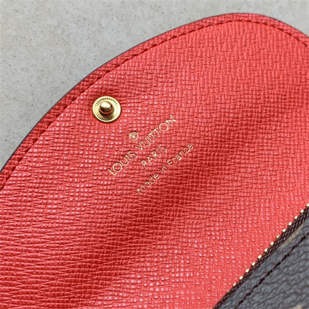 L.V Rosalie Coin Purse Monogram Canvas Inside  Red M41939
