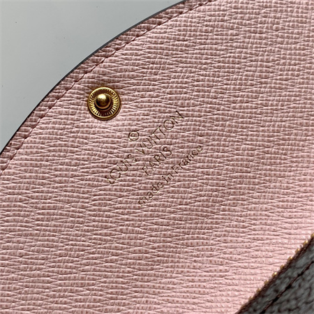 L.V Rosalie Coin Purse Monogram Canvas Inside Pink M41939