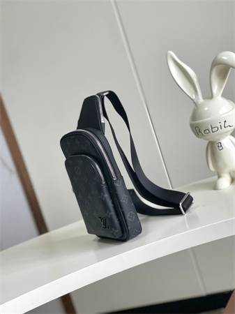 L.V Avenue Slingbag PM Monogram Eclipse coated canvas M47137