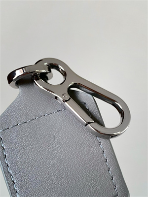 L0ew* anagram strap in jacquard and calfskin