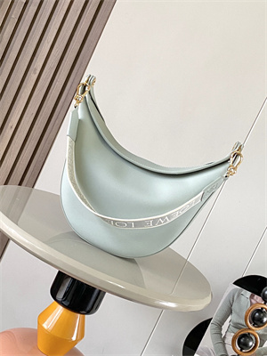 L0ew* luna bag in satin calfskin