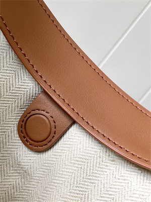 L0ew* luna bag in anagram jacquard and classic calfskin