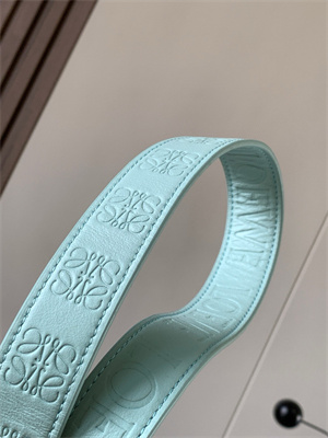 L0ew* mini puzzle bag in soft grained calfskin with wide strap