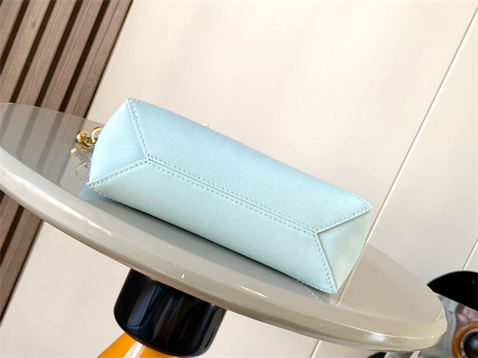 L0ew* puzzle fold pouch in shinny nappa calfskin