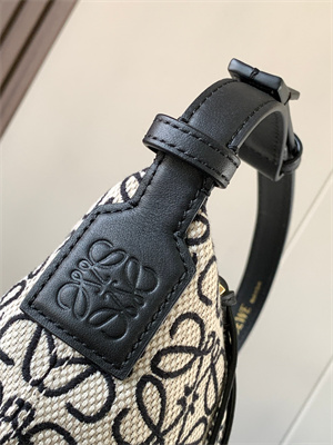 L0ew* cubi bag in anagram jacquard and calfskin