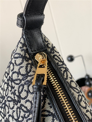 L0ew* cubi bag in anagram jacquard and calfskin