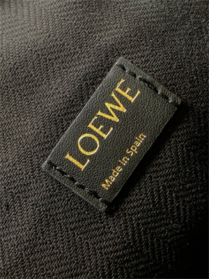 L0ew* cubi bag in anagram jacquard and calfskin