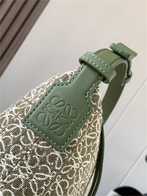 L0ew* cubi bag in anagram jacquard and calfskin