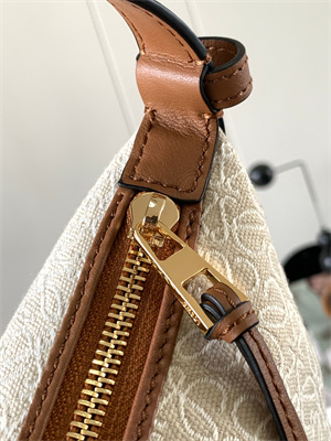 L0ew* cubi bag in anagram jacquard and calfskin