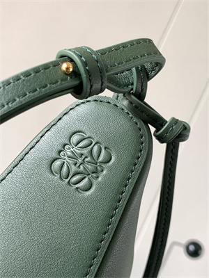 L0ew* mini hammock hobo bag in classic calfskin