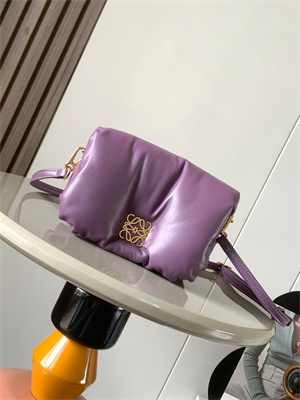 L0ew* puffer goya bag in shiny nappa lambskin