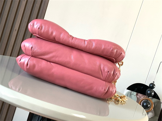 L0ew* mini puffer goya bag in shiny nappa lambskin