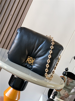 L0ew* mini puffer goya bag in shiny nappa lambskin