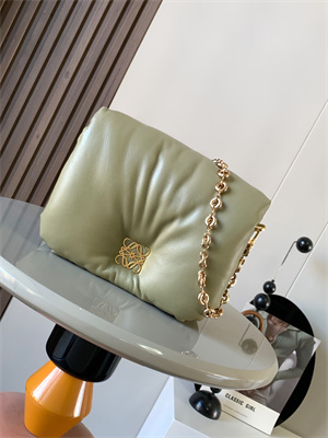 L0ew* mini puffer goya bag in shiny nappa lambskin