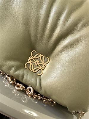 L0ew* mini puffer goya bag in shiny nappa lambskin