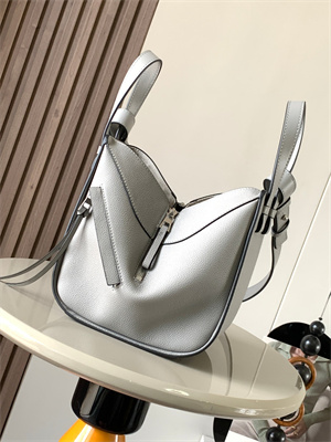 L0ew* compact hammock bag in soft grained calfskin