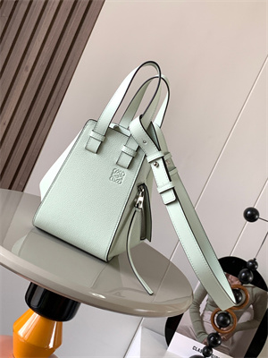 L0ew* compact hammock bag in soft grained calfskin