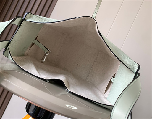 L0ew* compact hammock bag in soft grained calfskin