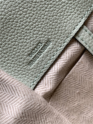 L0ew* compact hammock bag in soft grained calfskin