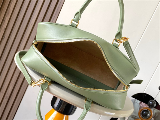 L0ew* amazona 28 bag in nappa calfskin green