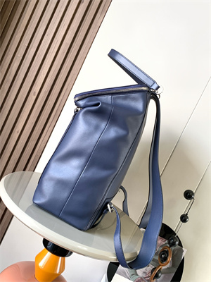 L0ew* goya backpack in silk calfskin navy blue