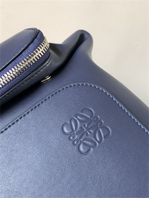 L0ew* goya backpack in silk calfskin navy blue