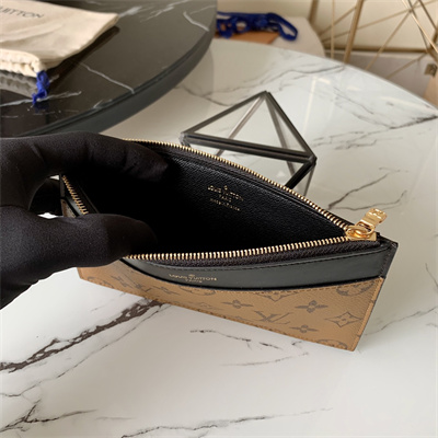 L.V Slim Purse Monogram Reverse Canvas M80390