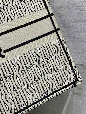 cd miss D*or large book tote allover emb green