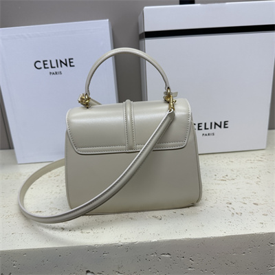 Ce**e mini 16 bag in satined calfskin grey