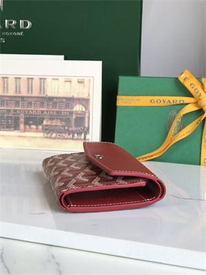 Go*ard saint-gabriel wallet Go*ardine canvas & vauzelles calfskin