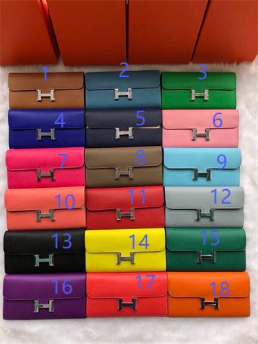 Her.mes Constance Long Wallet Epsom Leather All Colors