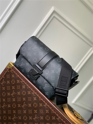 LV S-Cape Messenger Monogram Eclipse coated canvas M46794
