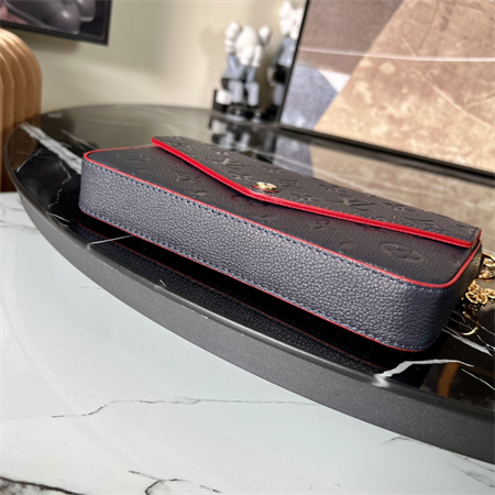 L.V  Felicie Pochette Monogram Emprenite Navy M64064