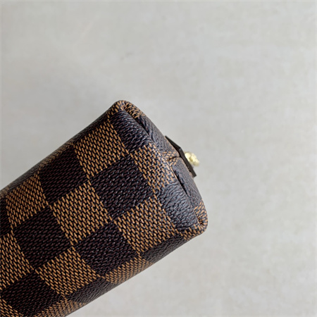 L.V Cosmetic Pouch GM Damier Ebene M47353