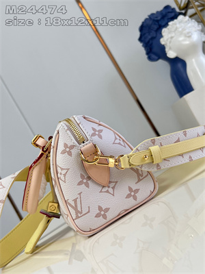 L.V SPEEDY BANDOULIÈRE 18 Monogram Canvas M24474