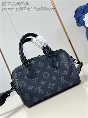 L.V SPEEDY BANDOULIÈRE 18 Monogram Eclipse M24606
