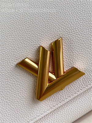 L.V Soft Twist Calfskin White M25359