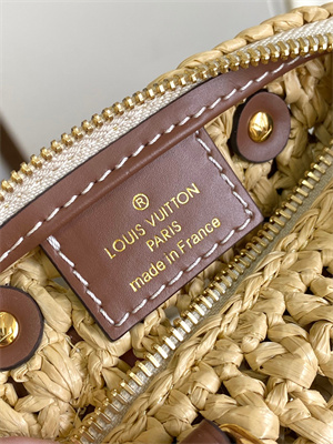 L.V Nano Speedy 100% Natural raffia Natural/Tan M83525