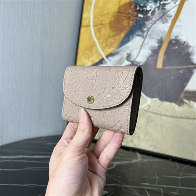 L.V Rosalie Coin Purse Monogram Empreinte Beige M81520