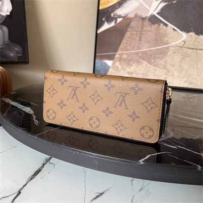LV  Clémence Wallet Monogram Reverse Canvas M82336