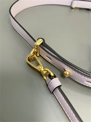 Pra*a arqué leather shoulder bag lilac color 1bc194