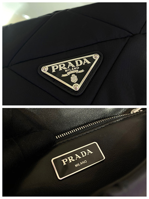 Pra*a re-nylon shoulder bag black 1bd292