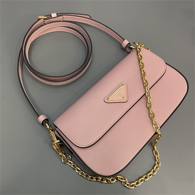 Pra*a saffiano leather mini-bag pink color 1bd356